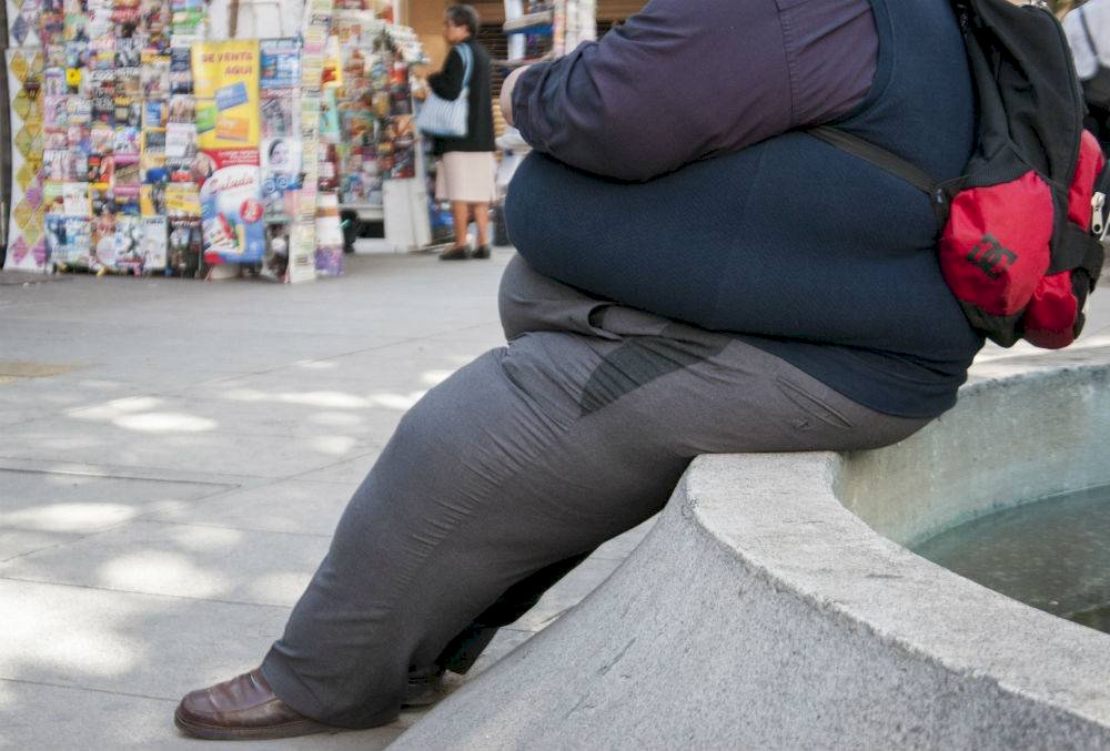 Persona con obesidad