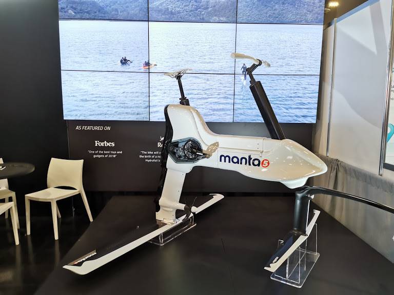 El sueño de andar en bicicleta en el mar ahora es una realidad #CES2020