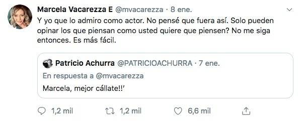 Patricio Achurra y Marcela Vacarezza