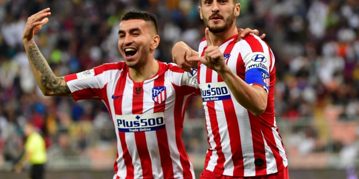 Atlético de Madrid hace historia al vencer al Barcelona en Supercopa de España