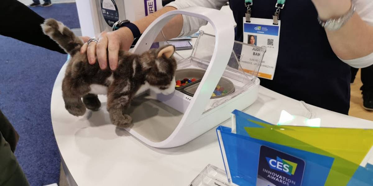 Ahora tus mascotas no pelearán más por la comida gracias a SureFeed #CES2020