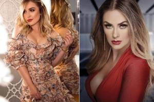 Fans aseguran que la esposa de Larry Hernández se parece a Aracely Arámbula (Fotos)