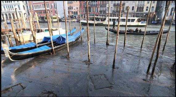 Venecia sin agua