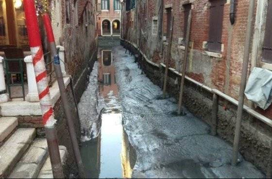 Venecia sin agua