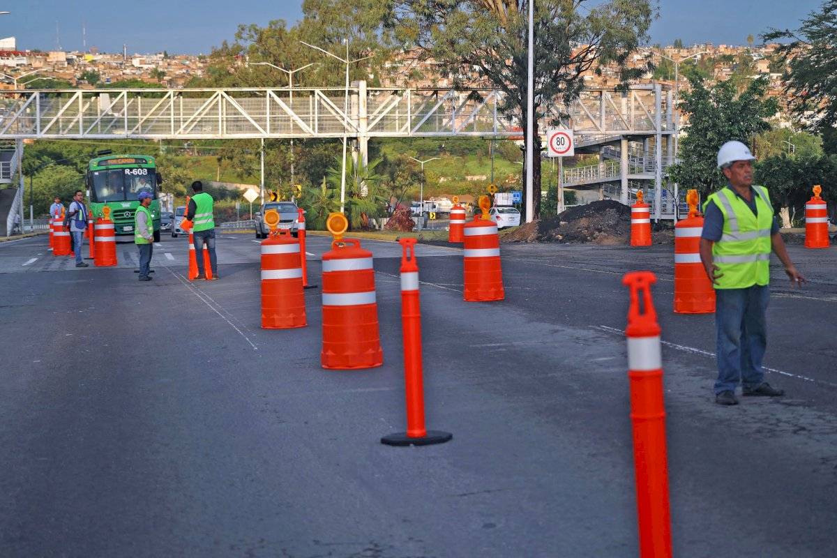 Anuncian nuevos cierres por obras en el Periférico