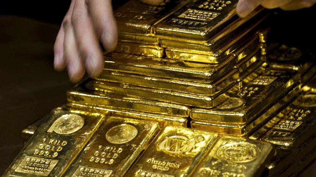 barras de oro oro