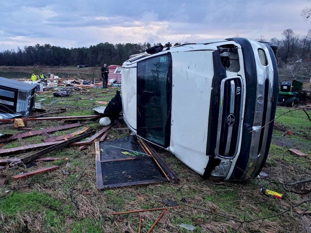 Tormentas y tornados en Estados Unidos