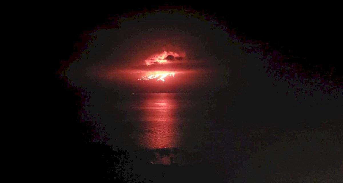 El volcán La Cumbre