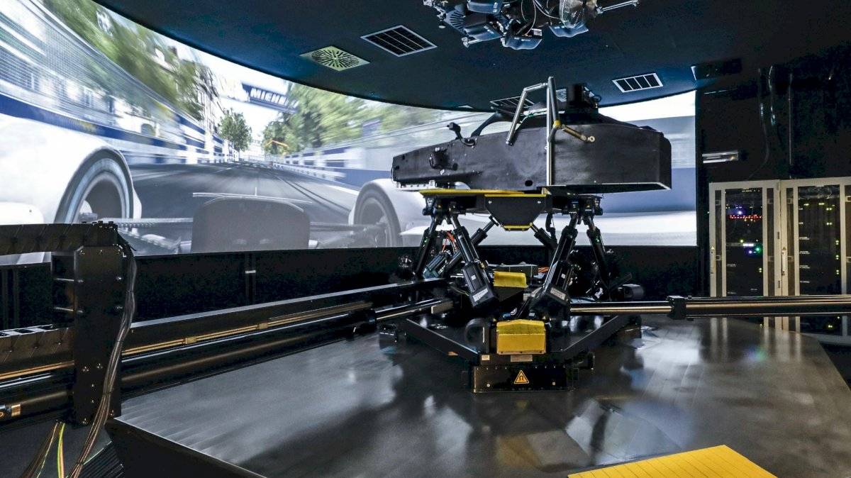 simulador de Porsche para Fórmula E