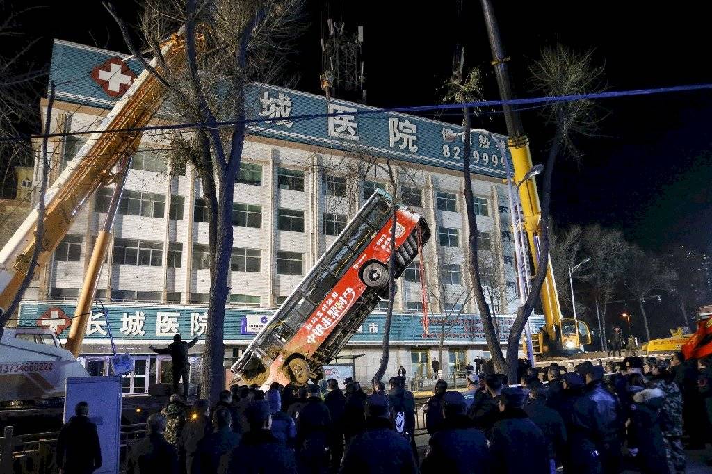 Socavón en China