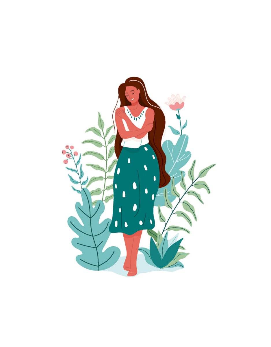 mujer ilustración