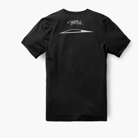 tesla shirt back