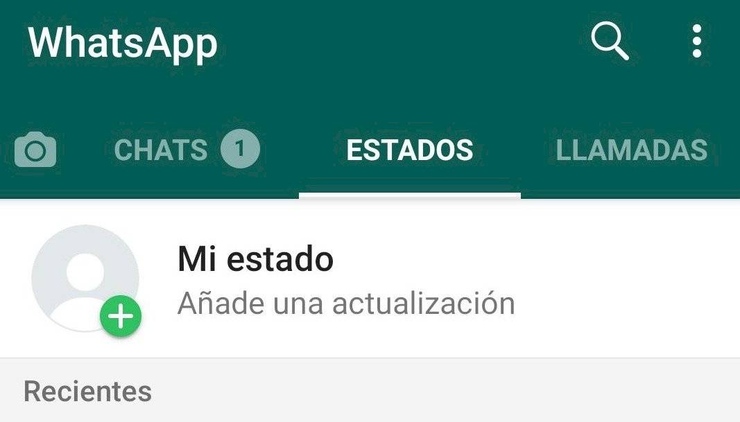 Estado de WhatsApp