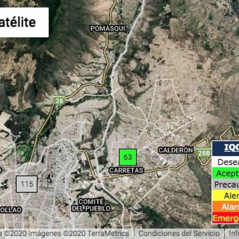 ¿Qué zonas de Quito registran mayor nivel de radiación ultravioleta