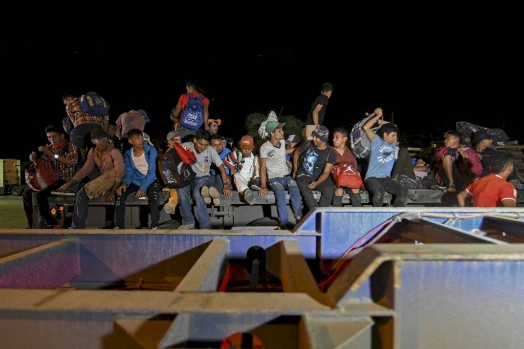 Caravana de migrantes hondureños