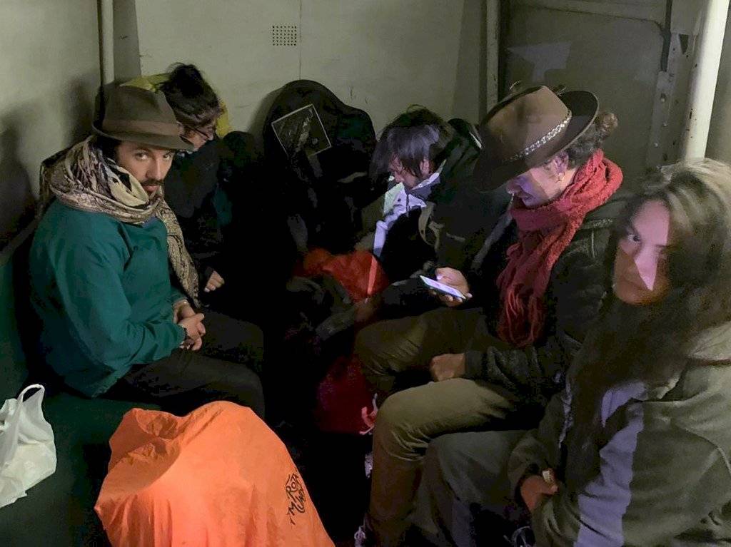 Turistas detenidos en Machu Picchu
