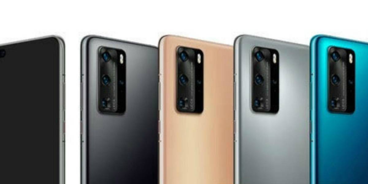 Huawei P40: Se filtran supuestas fotos del dispositivo donde se puede ver su pantalla