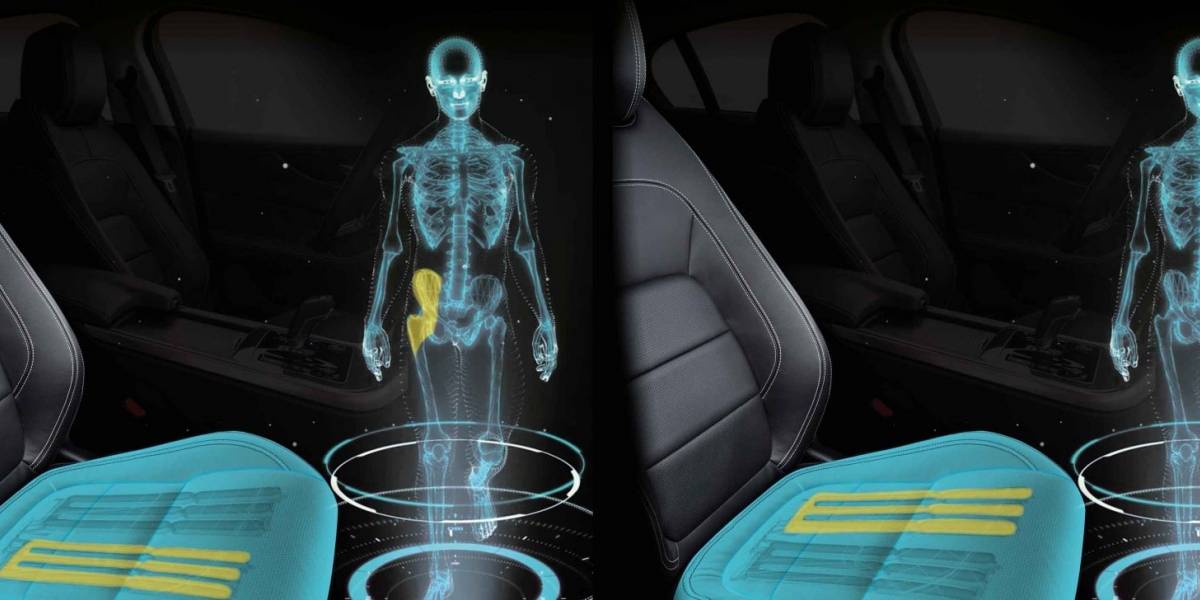 Jaguar Land Rover muestra el “asiento del futuro” que cambia de forma y estimula las piernas