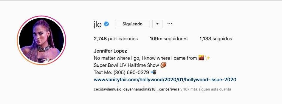 Jennifer Lopez compartió su numero de celular