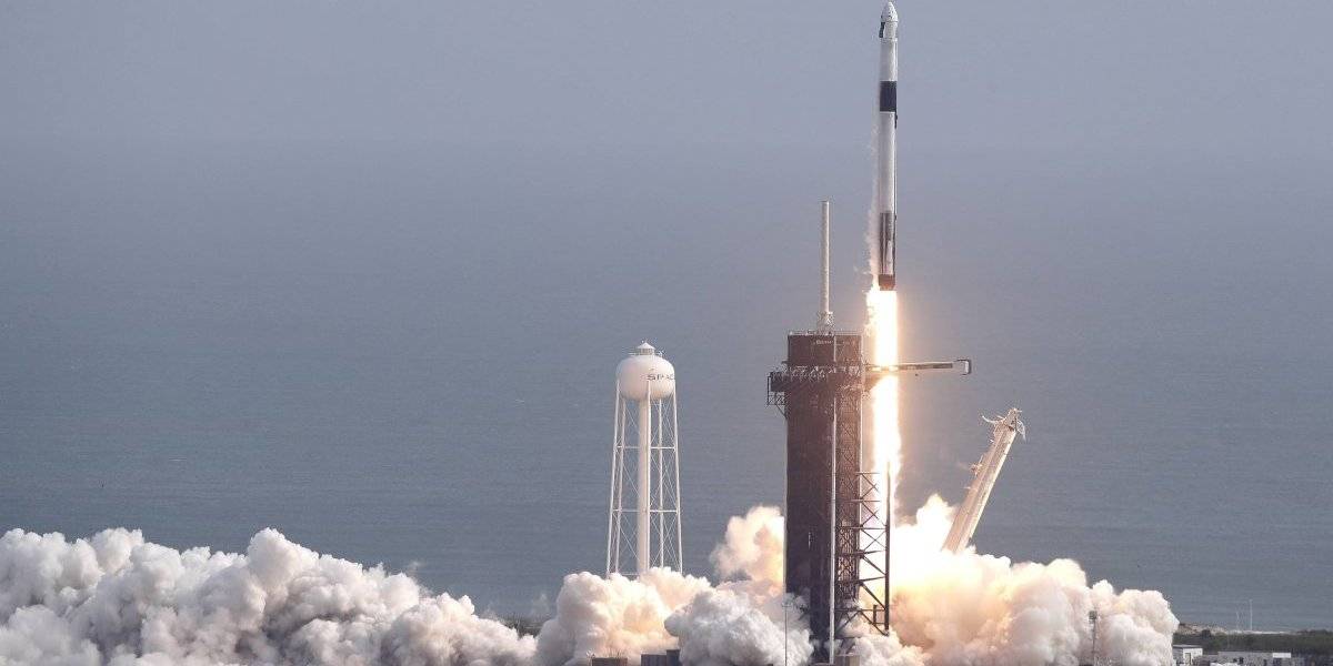 Despega el Crew Dragon de SpaceX hacia el espacio