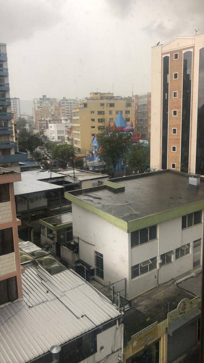 Lluvia en Quito
