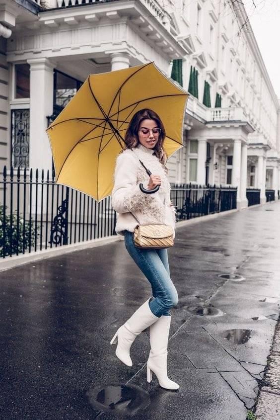 outfit botas largas
