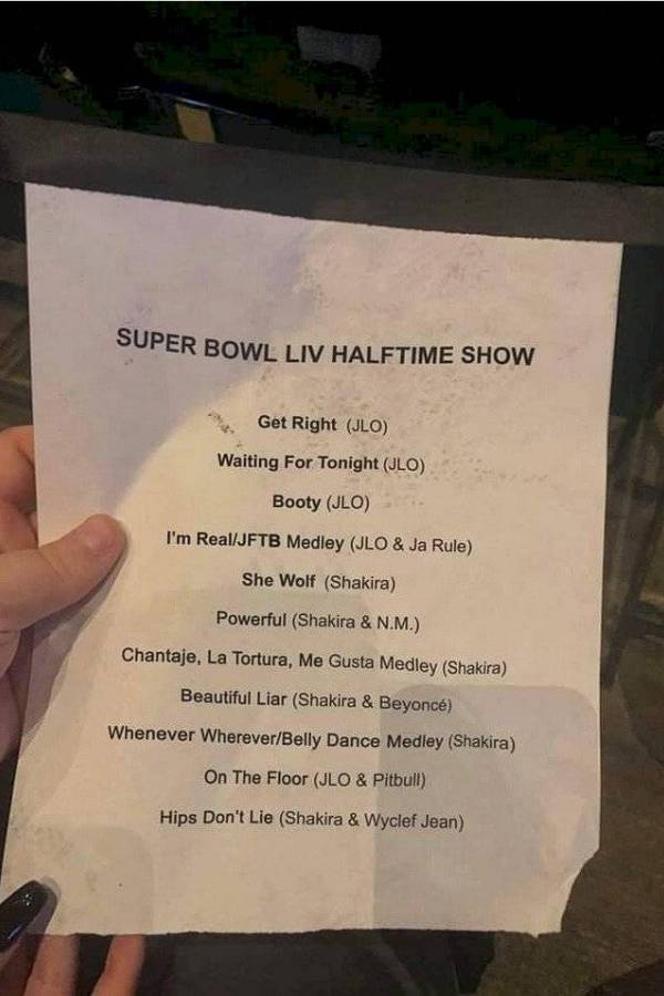 Jennifer Lopez en el Super Bowl