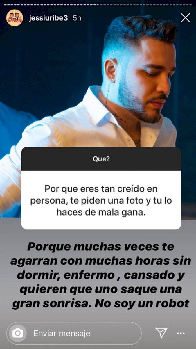 Jessi Uribe comentarios