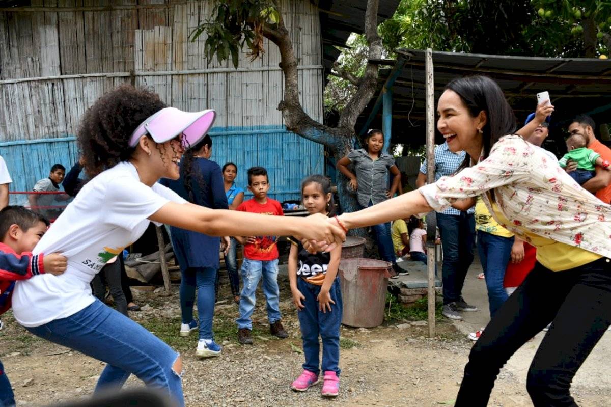 Niños fueron agasajados en Samborondón