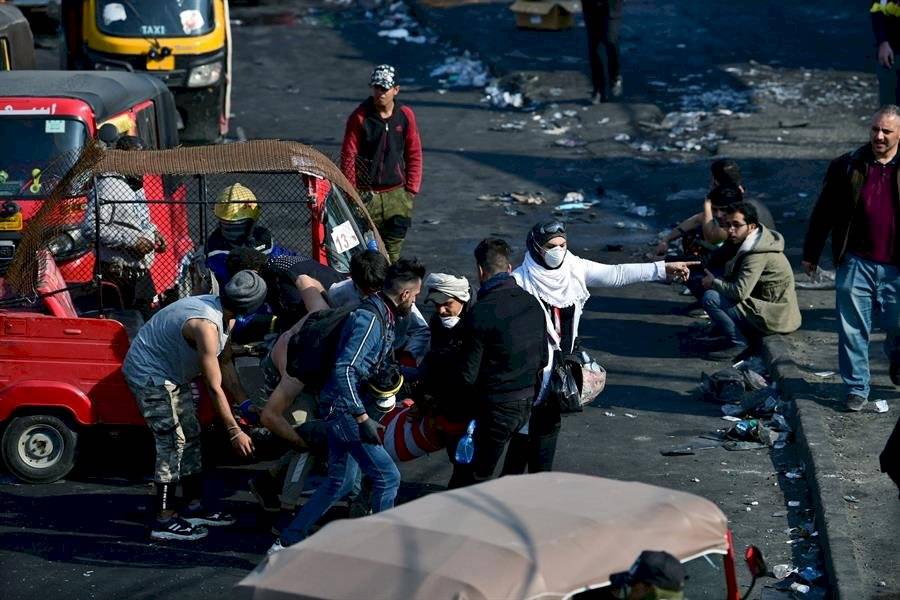 Marcha en Irak