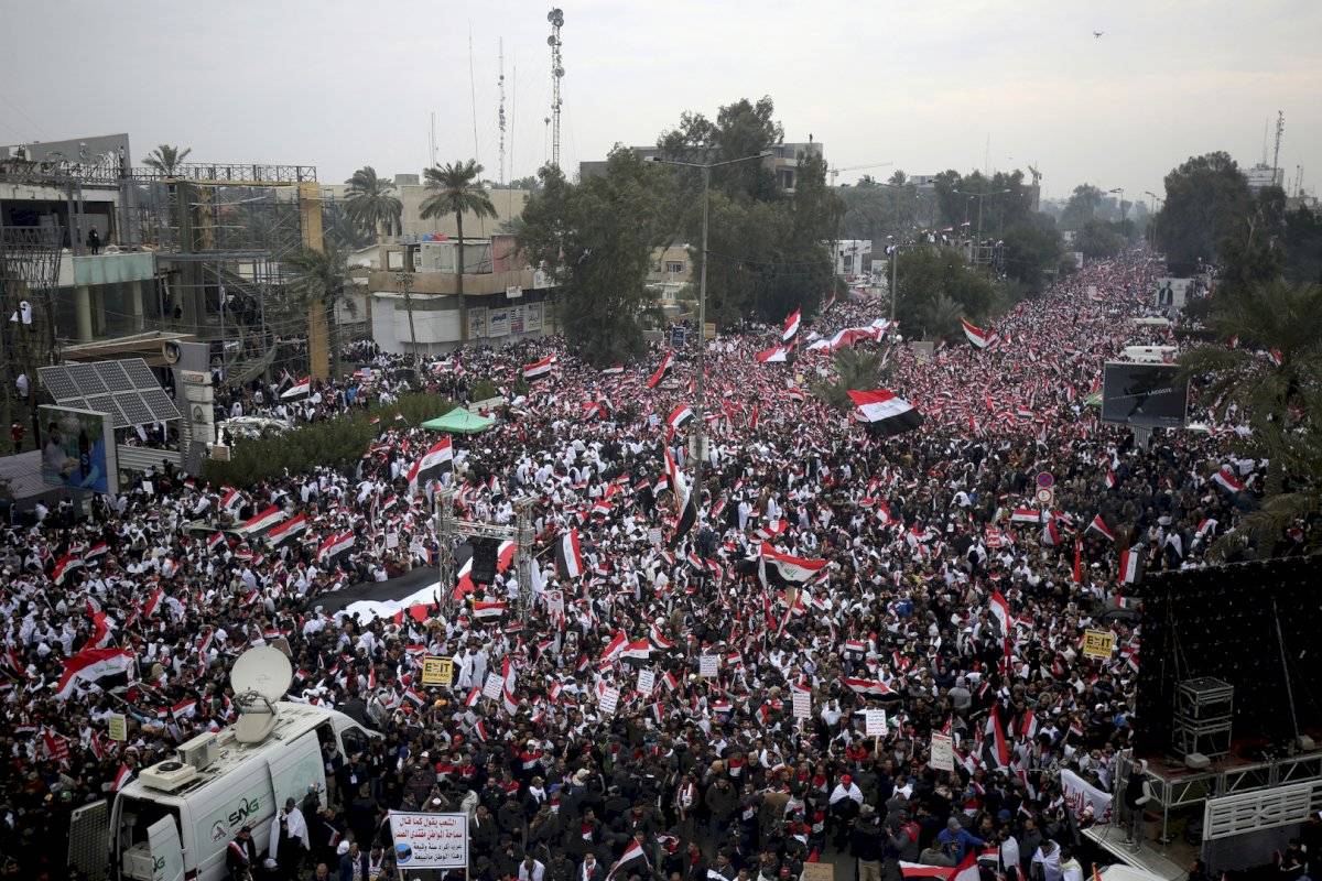 Marchas en Bagdad