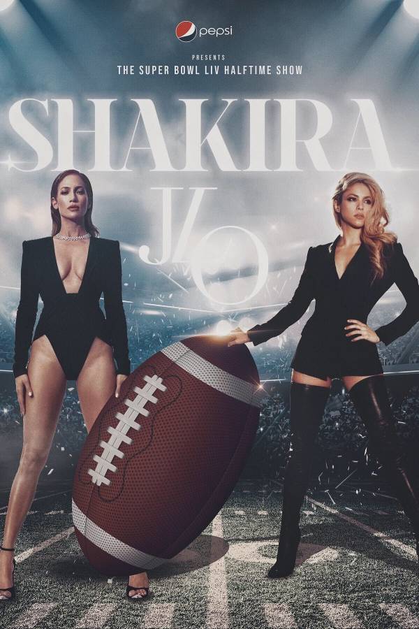 Póster de un fan para el Super Bowl indignó a los seguidores de Jennifer Lopez