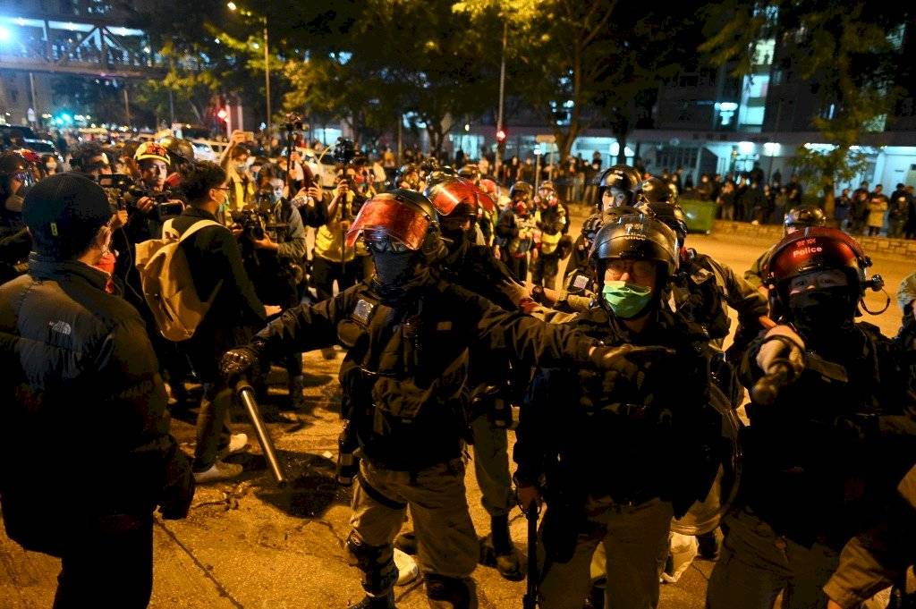 Disturbios en Hong Kong