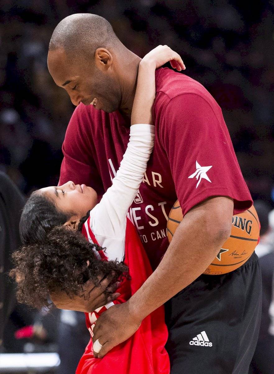 Kobe Bryant y su hija Gianna “Gigi” Bryant