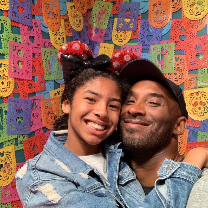 Kobe Bryant y su hija, Gianna
