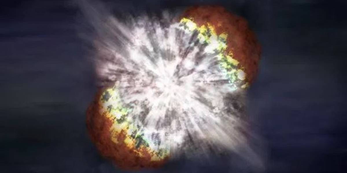 NASA: "Hubble captó el borde de una explosión estelar"