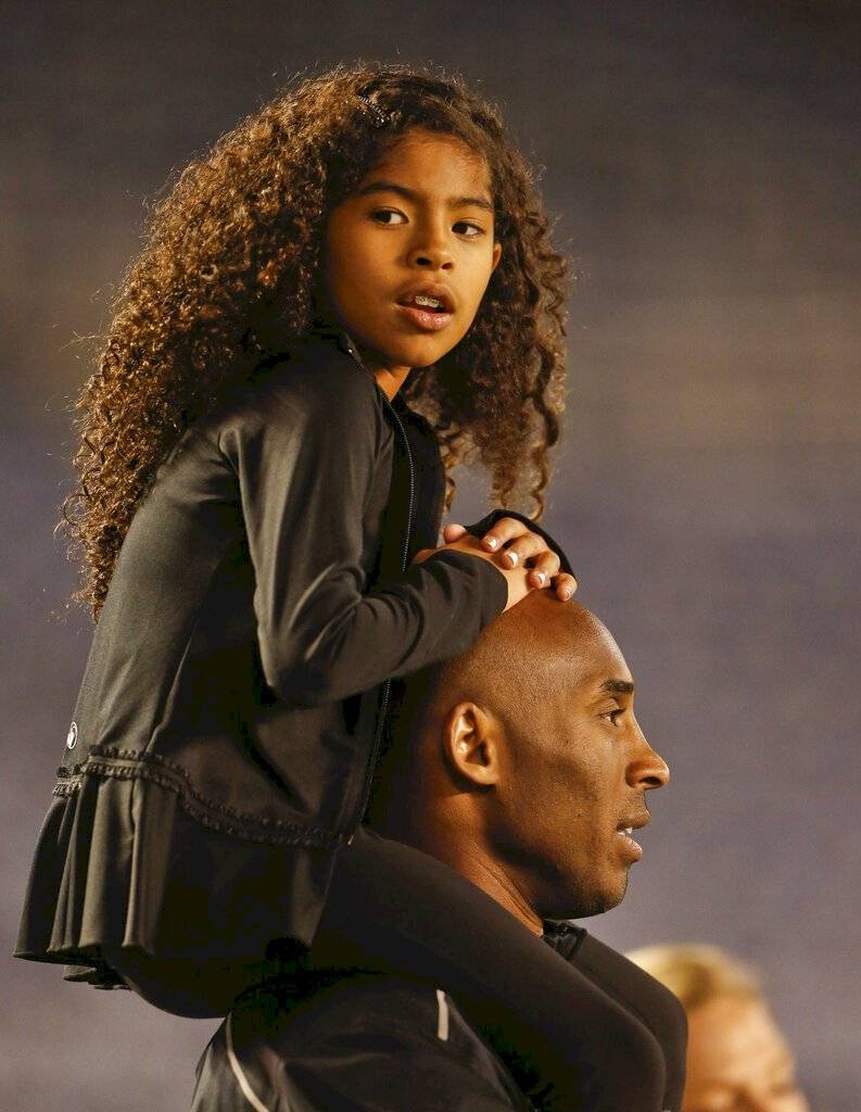 Gianna y Kobe Bryant