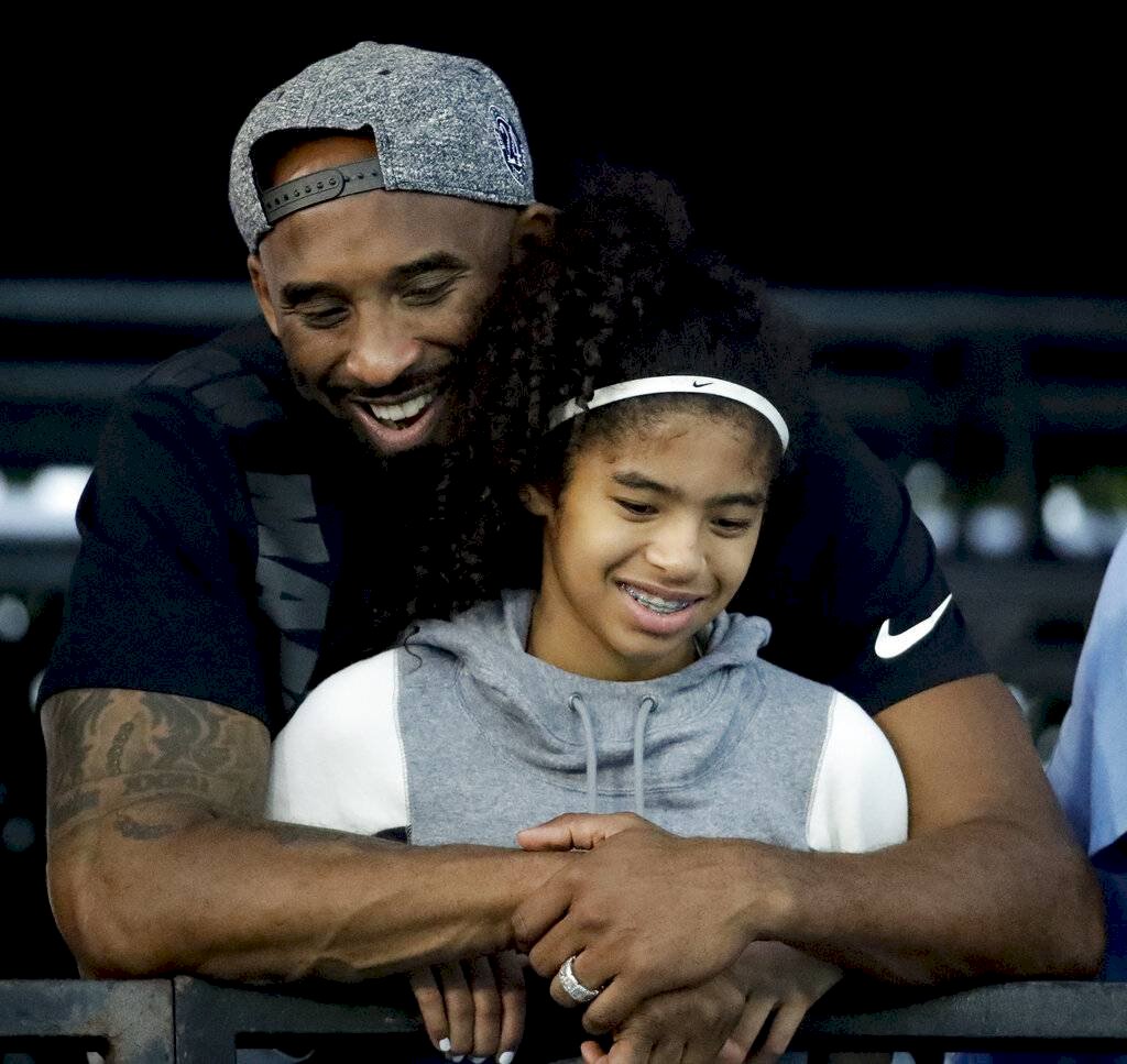 Gianna y Kobe Bryant