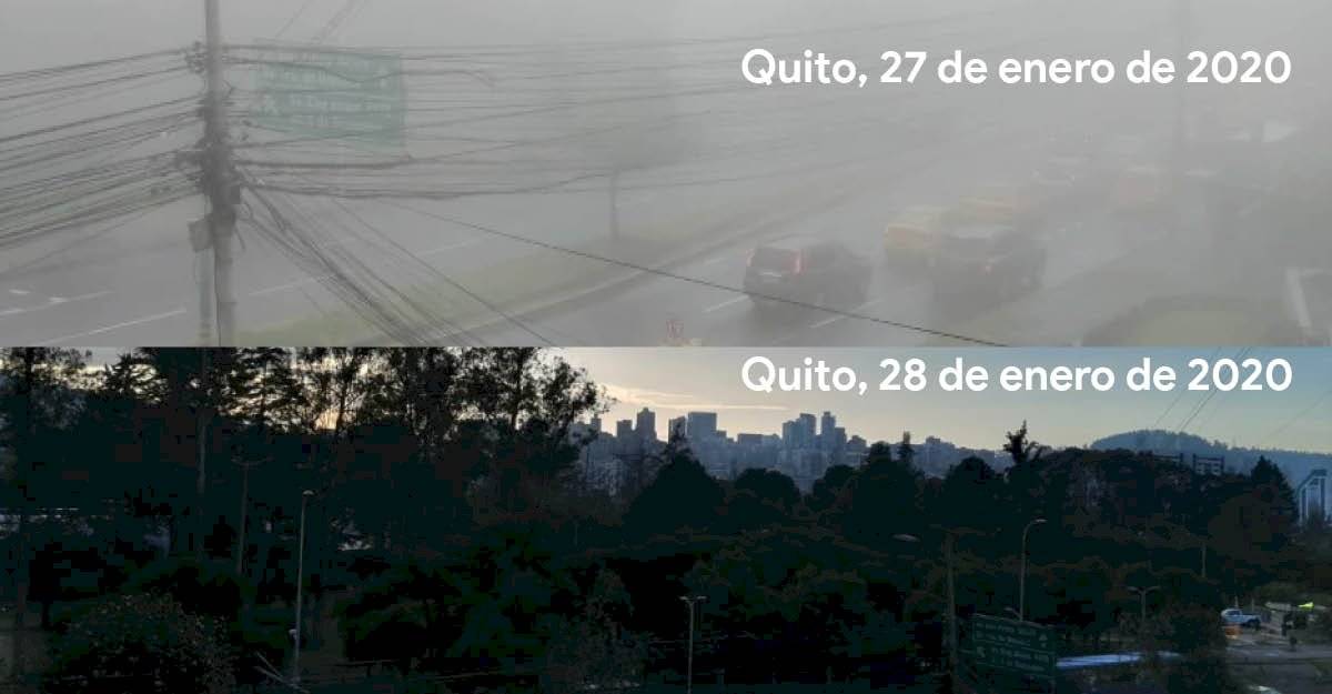 Niebla/Radiación en Quito