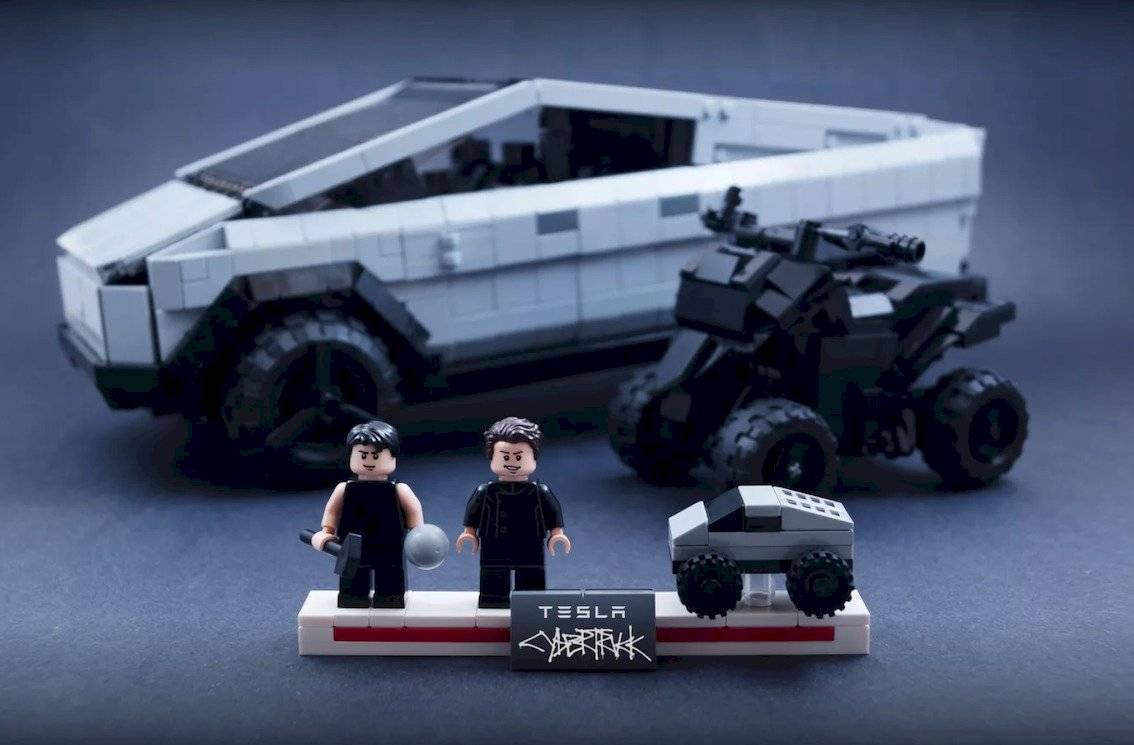 Tesla Cybertruck Lego