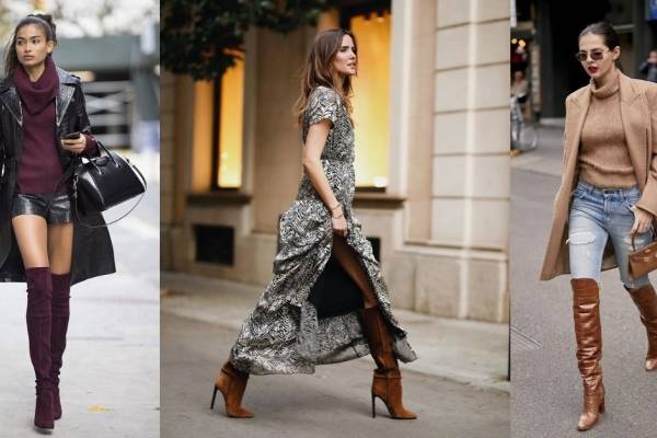botas largas de mujer