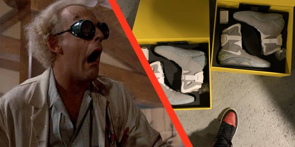 Encuentran 6 pares de Nike Mags, el calzado deportivo de Back to the Future