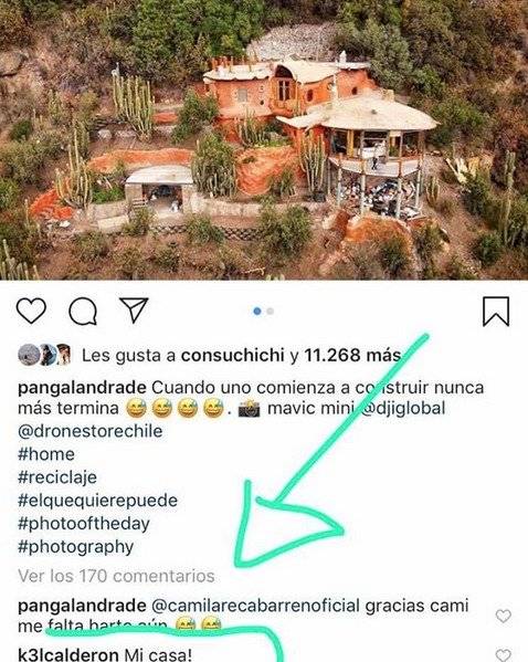 Kel Calderón comenta foto de Pangal