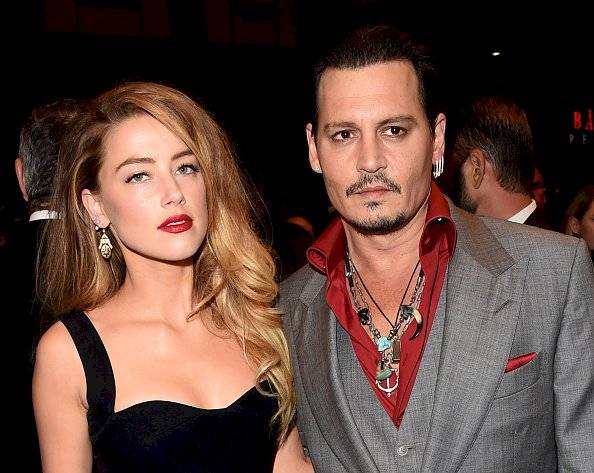 Johnny Depp junto a su exesposa Amber Heard