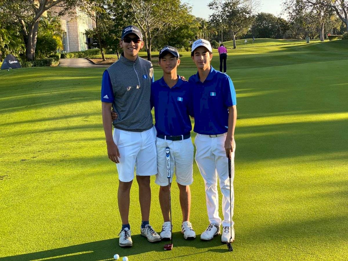Golfista guatemalteco Matías Calderón sube al podio en México