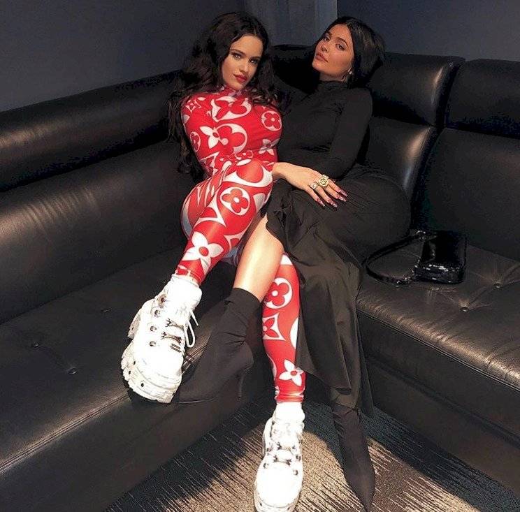 Rosalía y Kylie