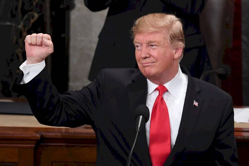 Donald Trump ante el Congreso de Estados Unidos