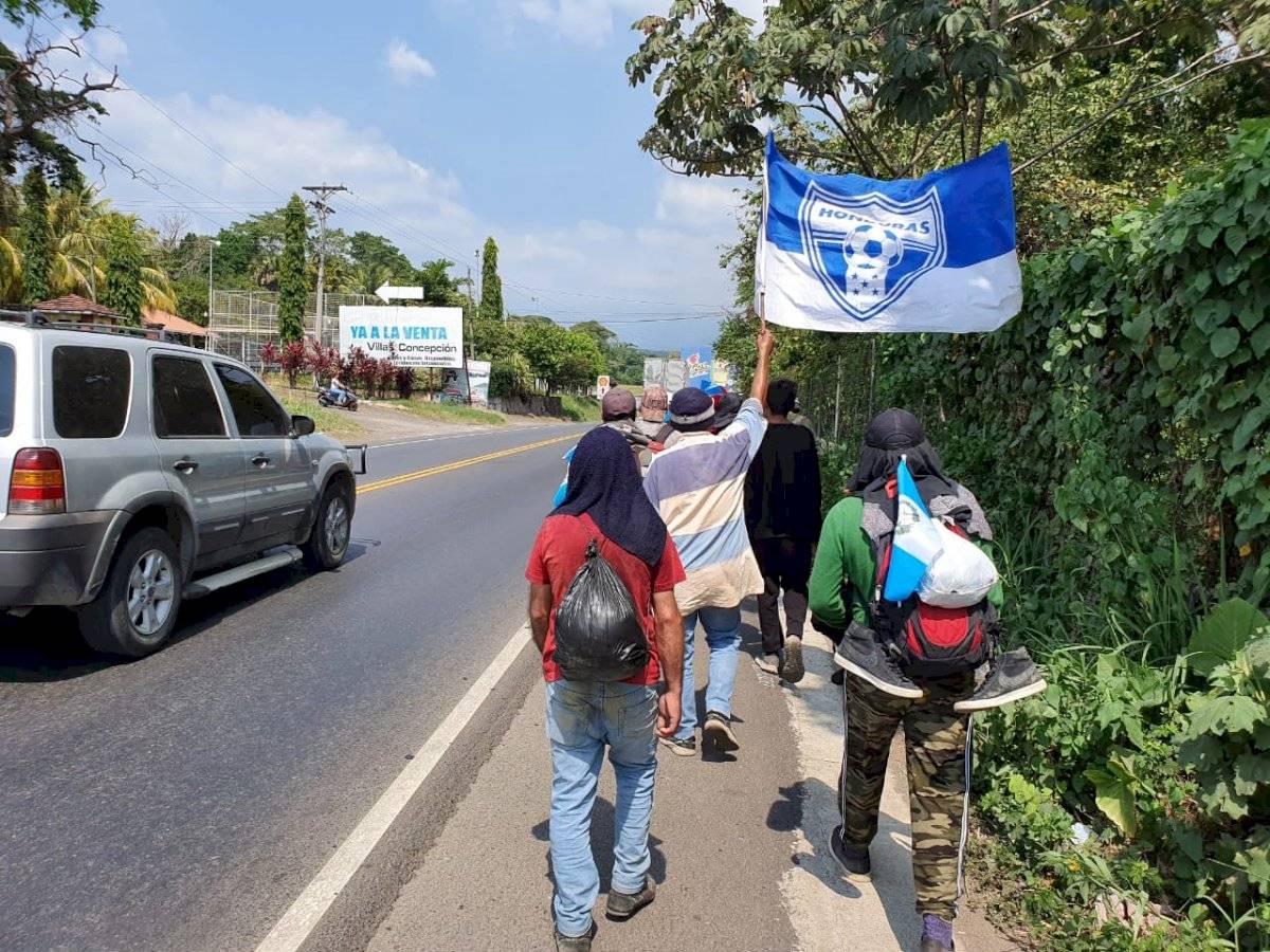 Caravanita de la paz de Hondureños