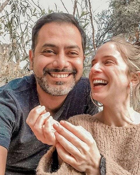 Alison Mandel y Pedro Ruminot