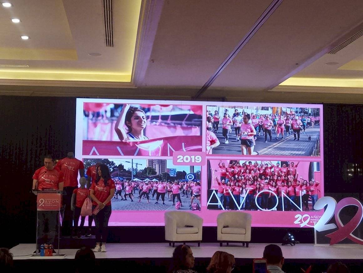 Presentación de la carrera-caminata Avon 2020